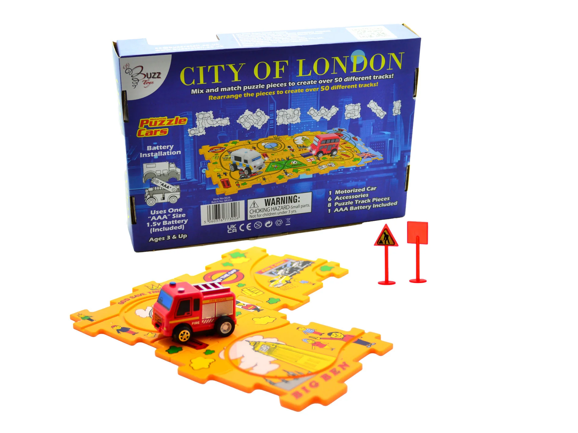 Puzzle Cars Fire Engine - Image 5